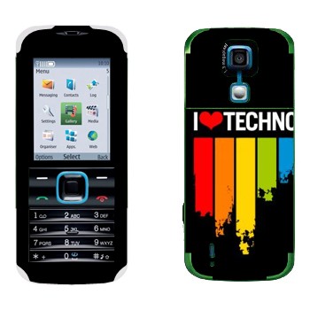   «I love techno»   Nokia 5000
