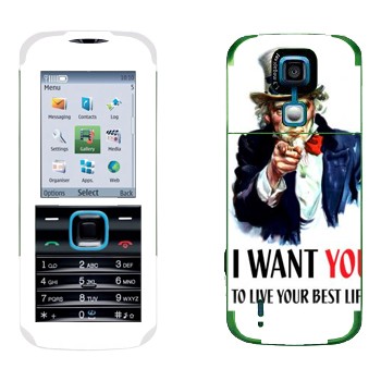   « : I want you!»   Nokia 5000