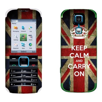   «Keep calm and carry on»   Nokia 5000