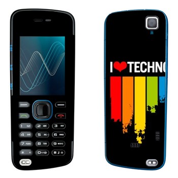   «I love techno»   Nokia 5220