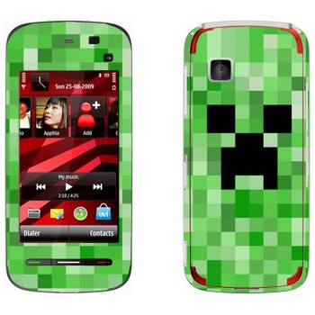   «Creeper face - Minecraft»   Nokia 5228