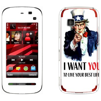   « : I want you!»   Nokia 5228