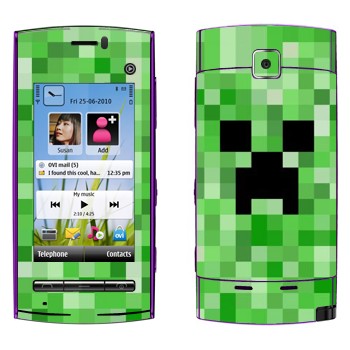   «Creeper face - Minecraft»   Nokia 5250