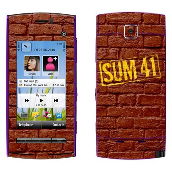   «- Sum 41»   Nokia 5250