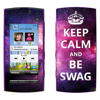   «Keep Calm and be SWAG»   Nokia 5250