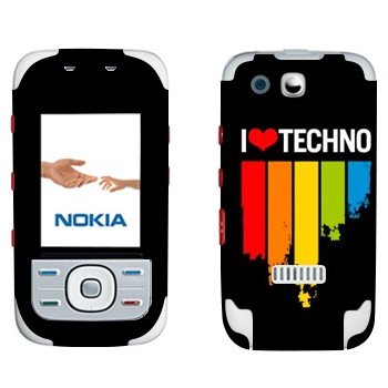   «I love techno»   Nokia 5300 XpressMusic