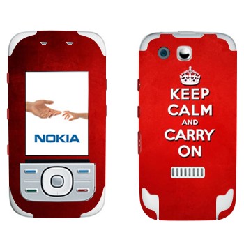   «Keep calm and carry on - »   Nokia 5300 XpressMusic