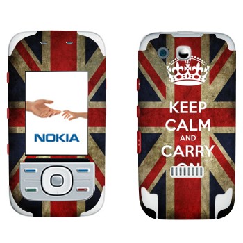   «Keep calm and carry on»   Nokia 5300 XpressMusic
