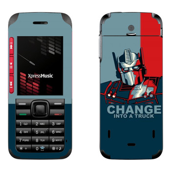   « : Change into a truck»   Nokia 5310