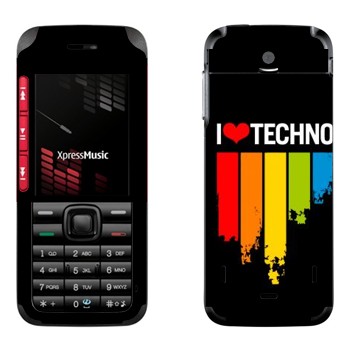   «I love techno»   Nokia 5310