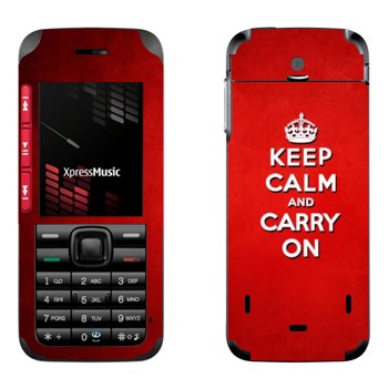   «Keep calm and carry on - »   Nokia 5310