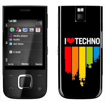   «I love techno»   Nokia 5330