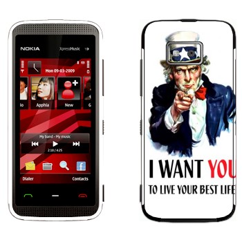   « : I want you!»   Nokia 5530