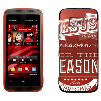   «Jesus is the reason for the season»   Nokia 5530