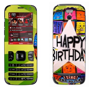   «  Happy birthday»   Nokia 5630
