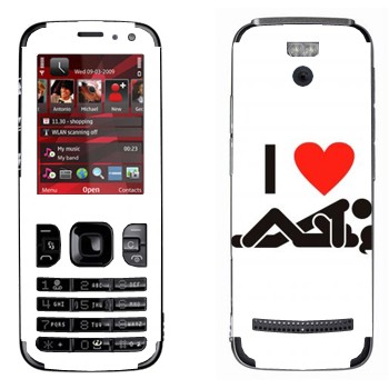   « I love sex»   Nokia 5630
