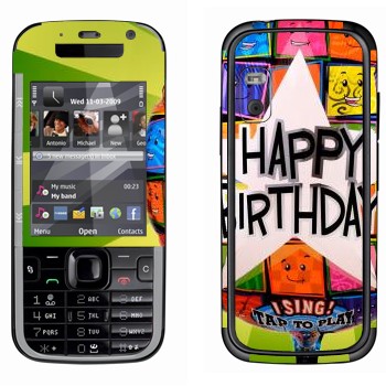   «  Happy birthday»   Nokia 5730