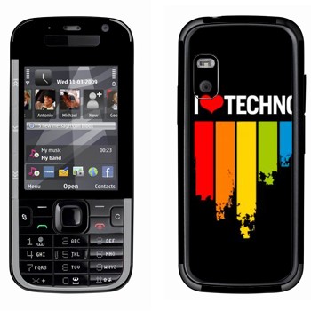   «I love techno»   Nokia 5730