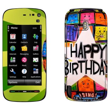   «  Happy birthday»   Nokia 5800