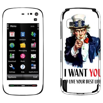   « : I want you!»   Nokia 5800