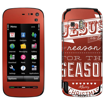   «Jesus is the reason for the season»   Nokia 5800