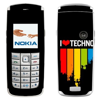   «I love techno»   Nokia 6020