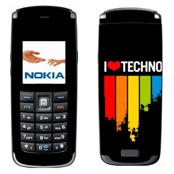   «I love techno»   Nokia 6021