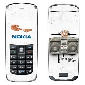   « - No music? No life.»   Nokia 6021