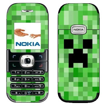   «Creeper face - Minecraft»   Nokia 6030