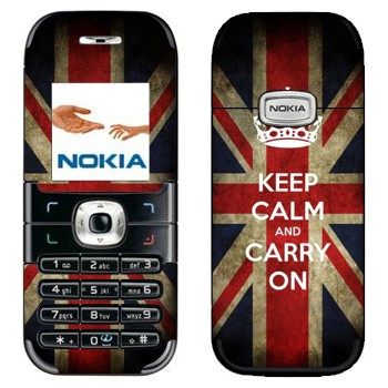   «Keep calm and carry on»   Nokia 6030