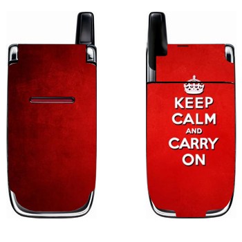   «Keep calm and carry on - »   Nokia 6060