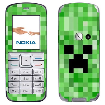   «Creeper face - Minecraft»   Nokia 6070