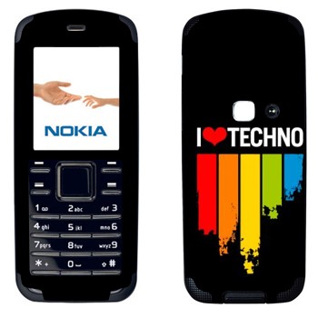   «I love techno»   Nokia 6080