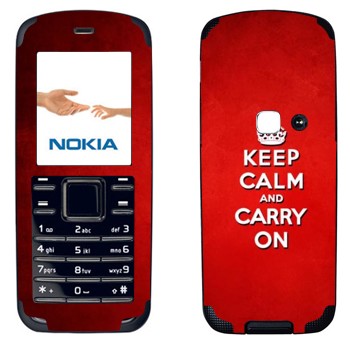   «Keep calm and carry on - »   Nokia 6080