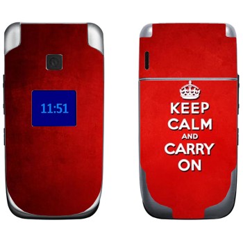   «Keep calm and carry on - »   Nokia 6085