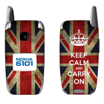  «Keep calm and carry on»   Nokia 6101, 6103