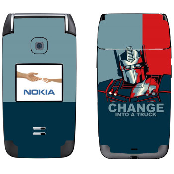   « : Change into a truck»   Nokia 6125