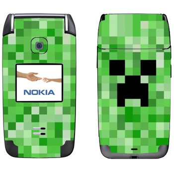   «Creeper face - Minecraft»   Nokia 6125