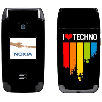   «I love techno»   Nokia 6125
