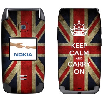  «Keep calm and carry on»   Nokia 6125