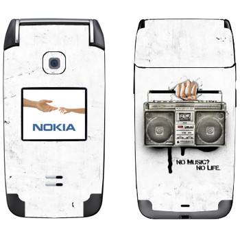   « - No music? No life.»   Nokia 6125