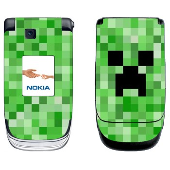  «Creeper face - Minecraft»   Nokia 6131