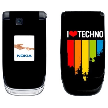  «I love techno»   Nokia 6131
