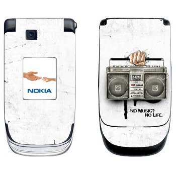  « - No music? No life.»   Nokia 6131