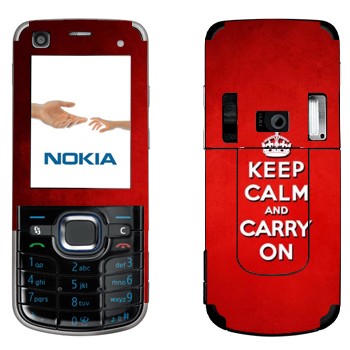   «Keep calm and carry on - »   Nokia 6220