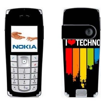   «I love techno»   Nokia 6230, 6230i