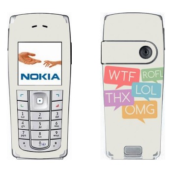   «WTF, ROFL, THX, LOL, OMG»   Nokia 6230, 6230i