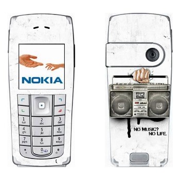   « - No music? No life.»   Nokia 6230, 6230i