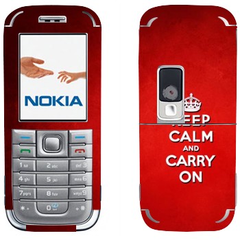   «Keep calm and carry on - »   Nokia 6233