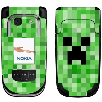   «Creeper face - Minecraft»   Nokia 6267